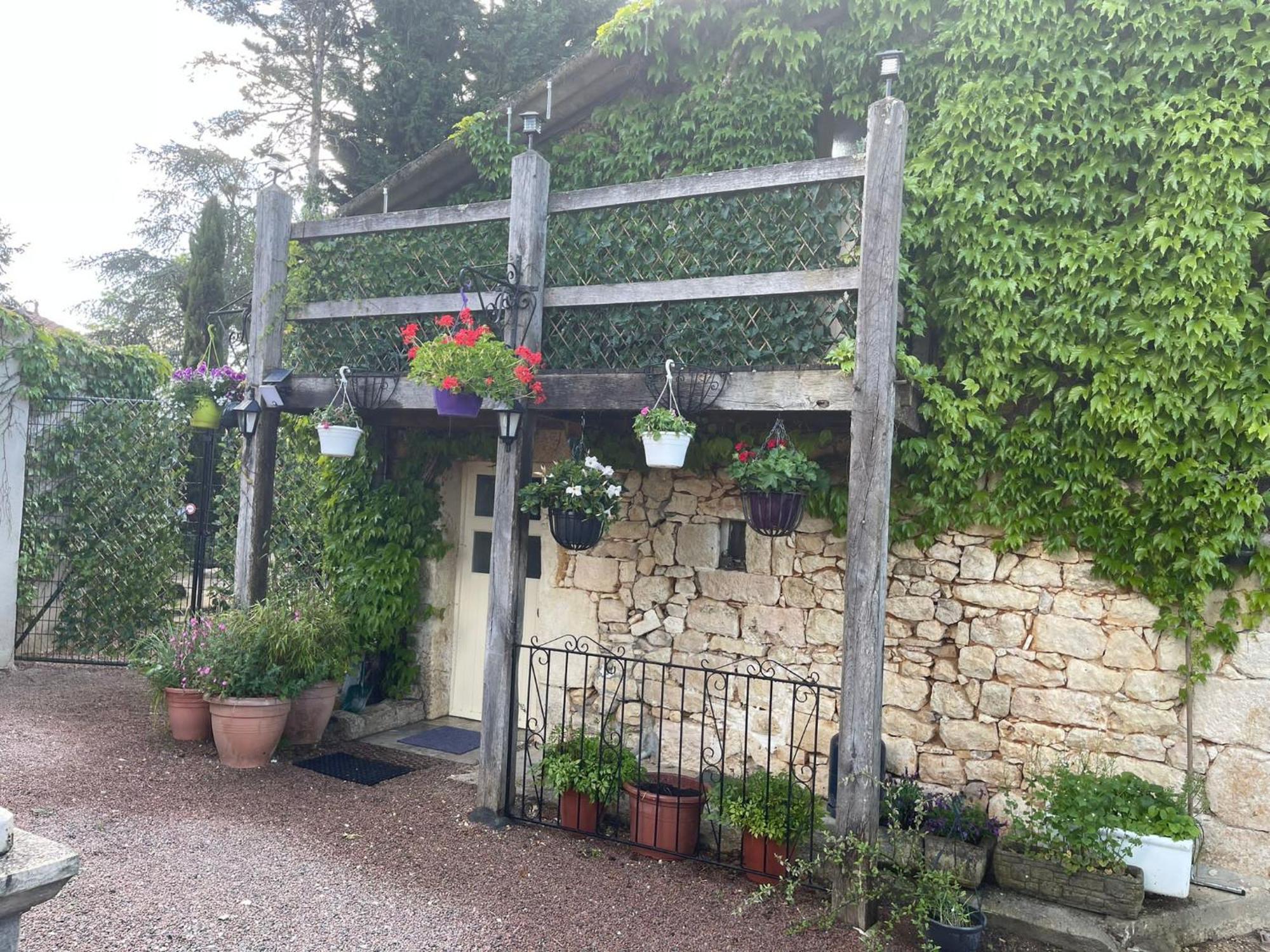 Bed and Breakfast Les Grozilles Feuillade Exteriér fotografie